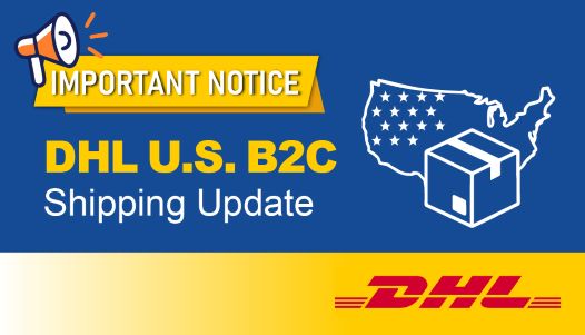 ã€Important Noticeã€‘Temporary Suspension of DHL B2C Shipments to the U.S. Over USD 800